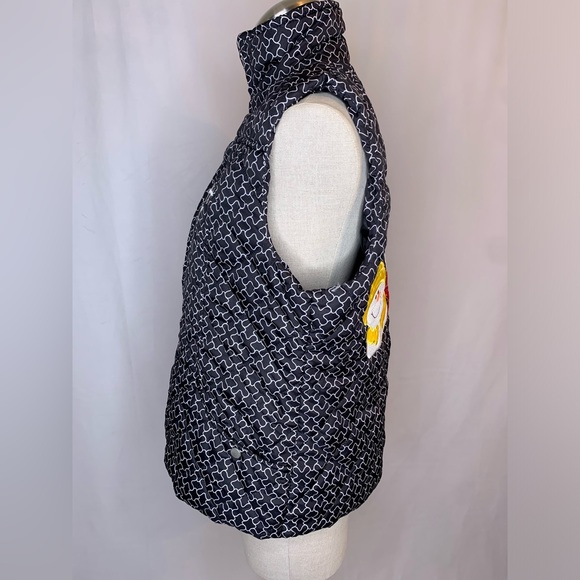 Snowman puffer full zip vest size large ugly Christmas vest holiday embroidery - Picture 2 of 9